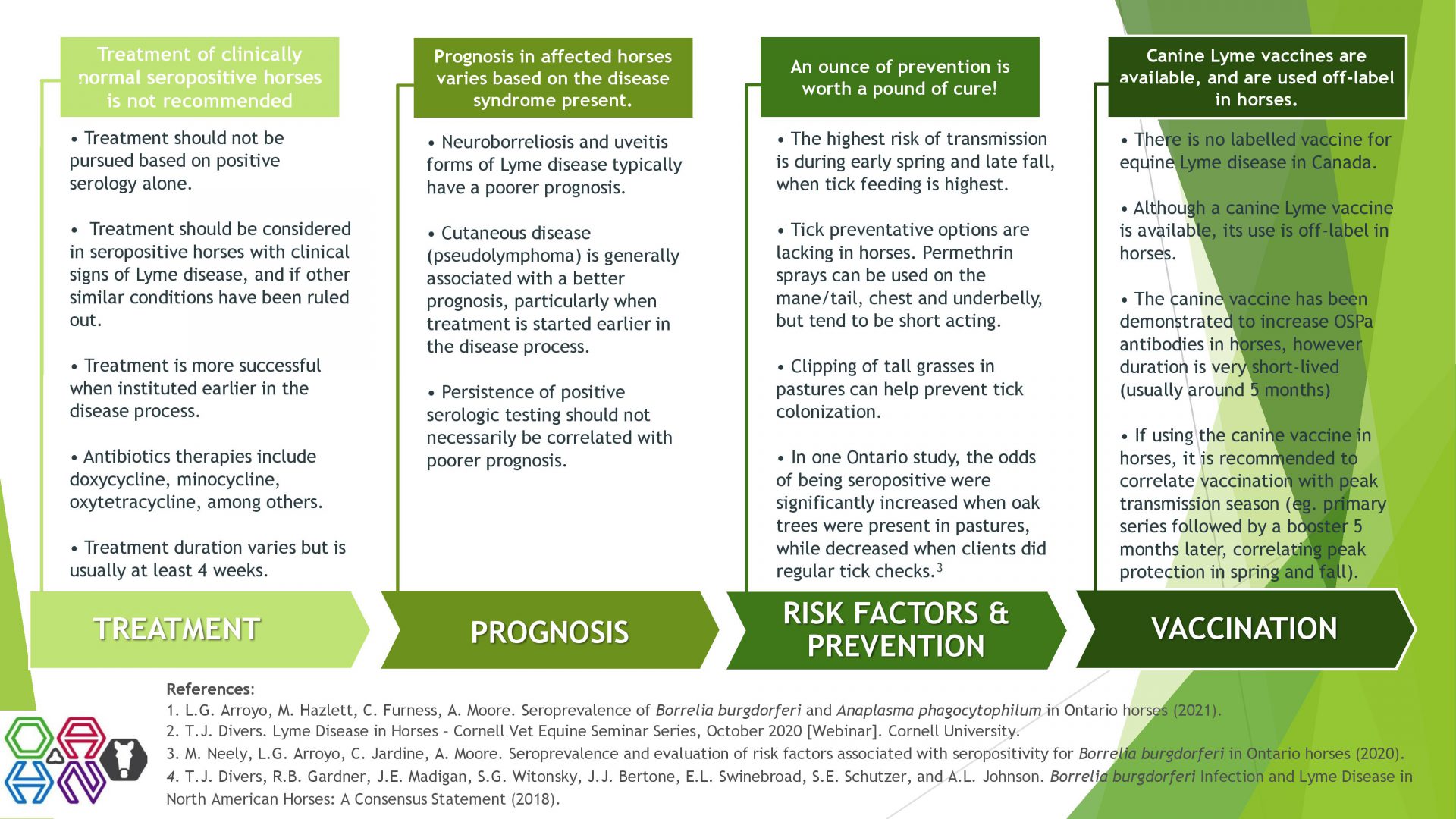 Infographic Lyme Disease in Horses A Guide to What We Know Ontario